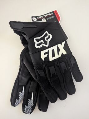 FOX Dirtpaw Black Men's Mountain Bike Gloves